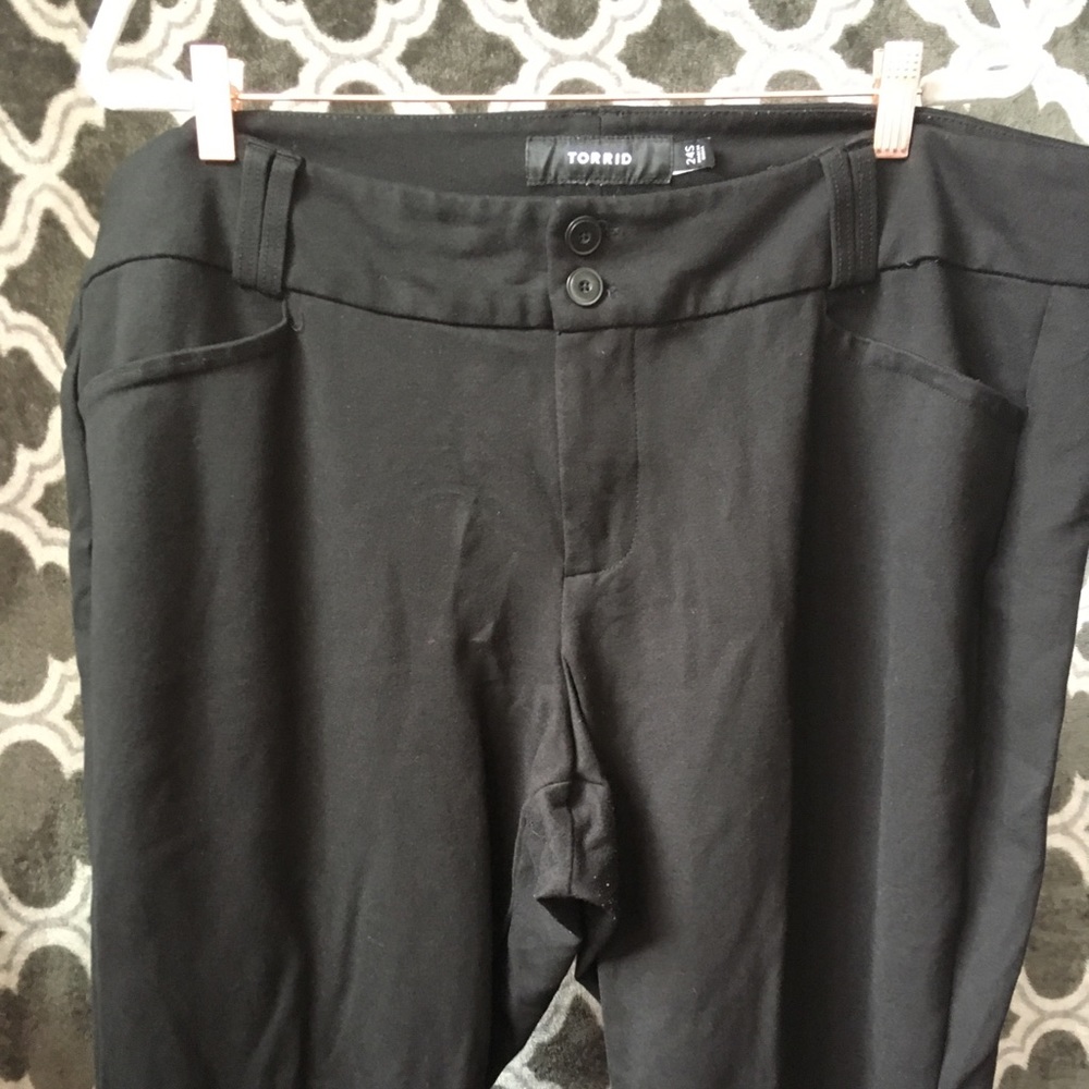 TORRID black dress pants
